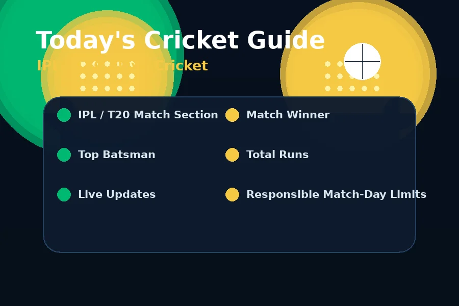 Dhan365 क्रिकेट और IPL लाइव मैच गाइड इंटरफेस