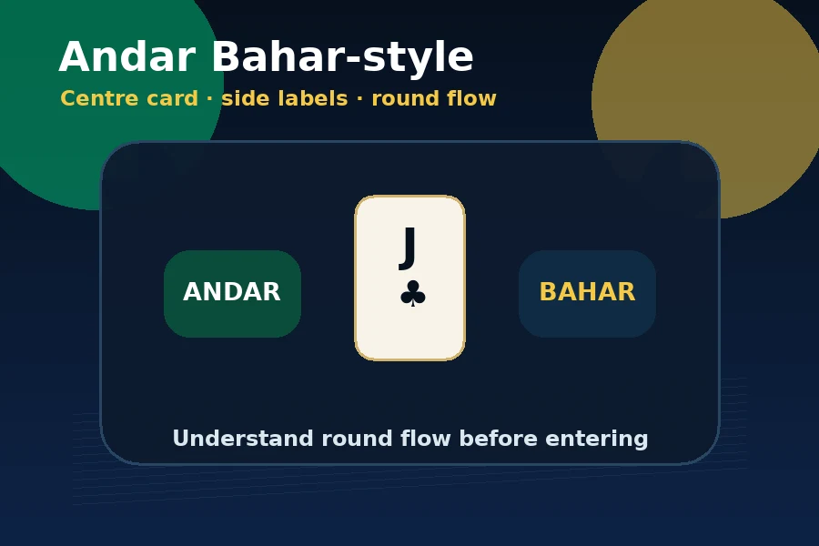 Dhan365 Andar Bahar style game category guide visual